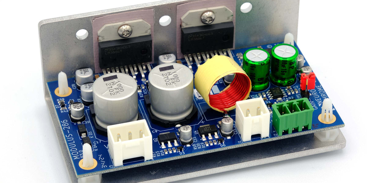 Modulus-286: 125W Audio Amp with Ultra-Low THD | Neurochrome