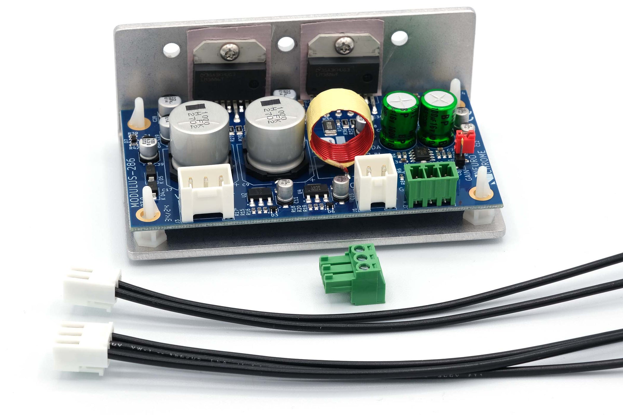 Modulus-286: 125W Audio Amp with Ultra-Low THD | Neurochrome