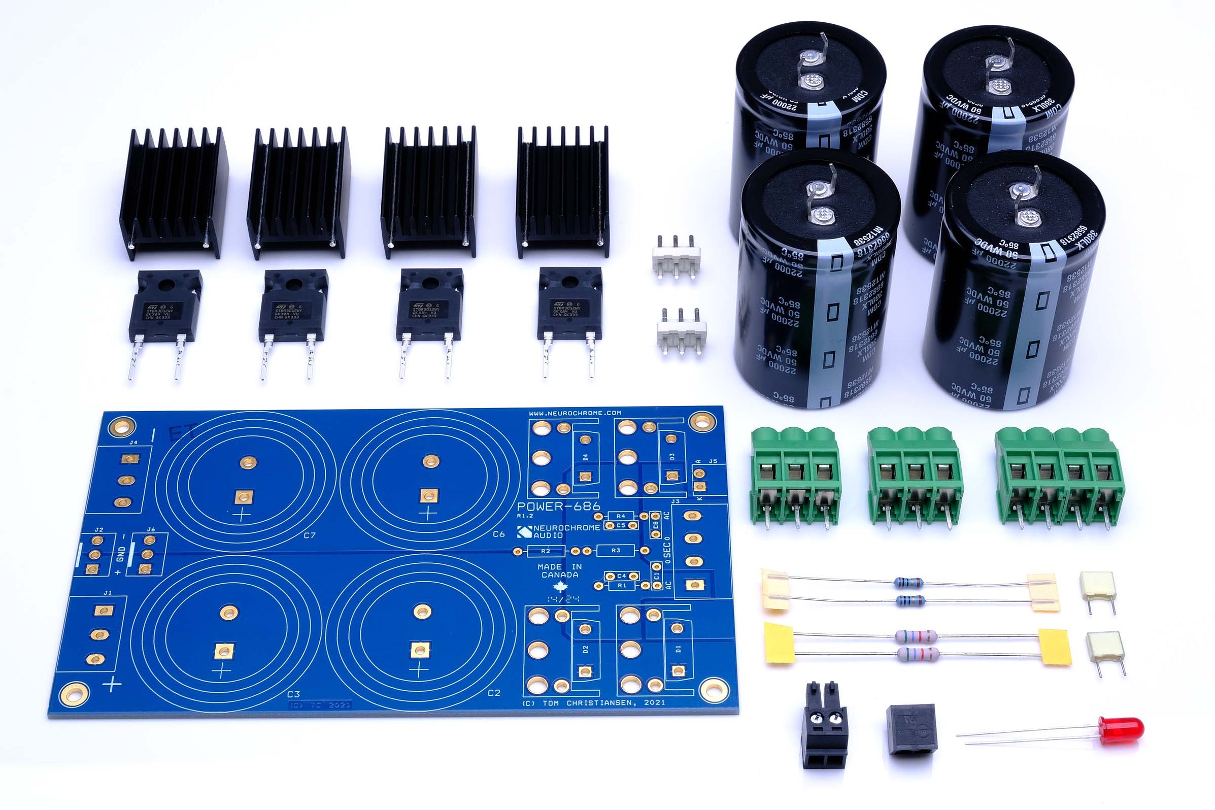 Modulus 286 Power-686: High-End Power Supply for Audio Amps | Neurochrome