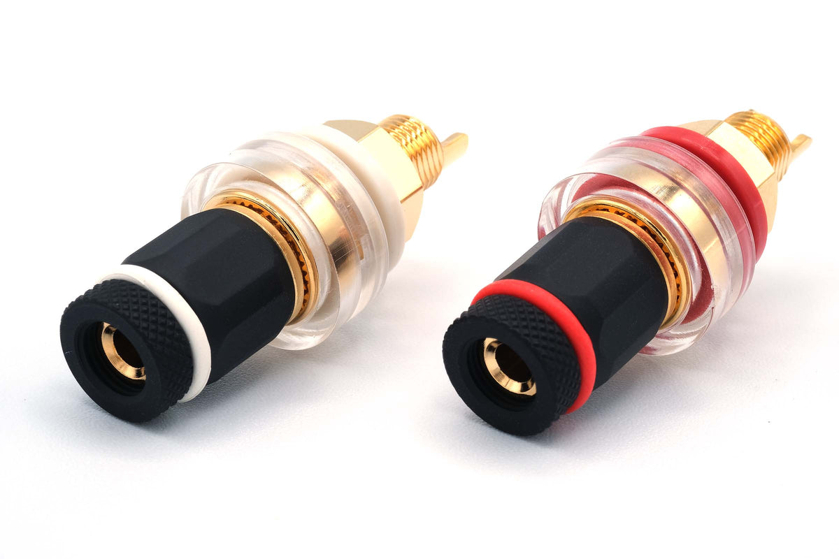 Binding Posts Types Premium Gold Plated 5-Way Binding Posts | Neurochrome