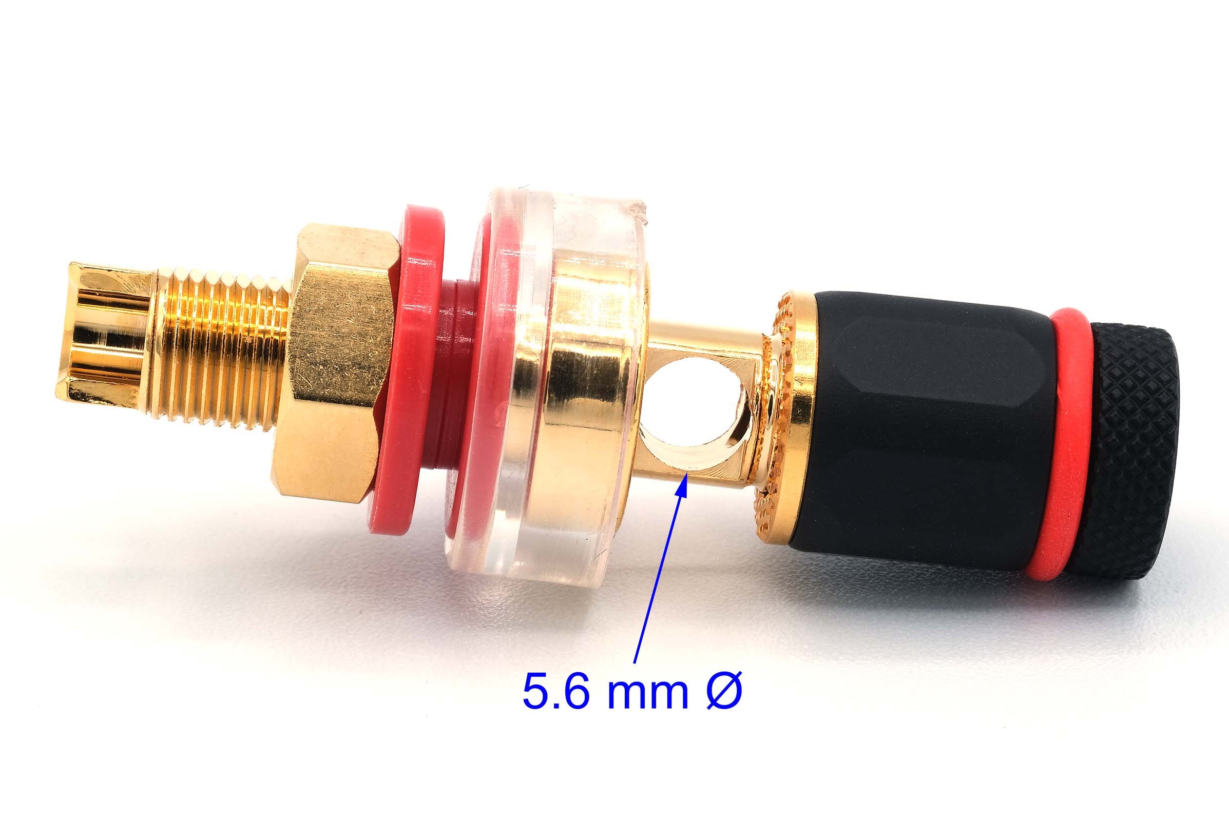 Premium Gold Plated 5-Way Binding Posts | Neurochrome