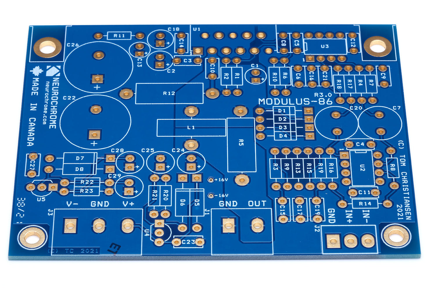 Modulus 286 Modulus-86: 65W Audio Amp with Ultra-Low THD | Neurochrome