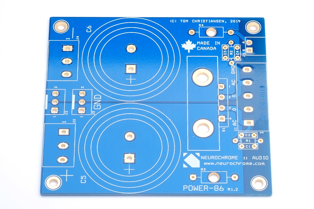 Power-86: Audio Amplifier Power Supply Board | Neurochrome